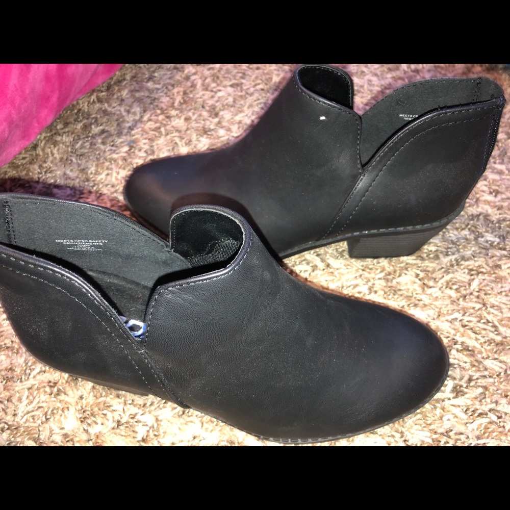 Black booties